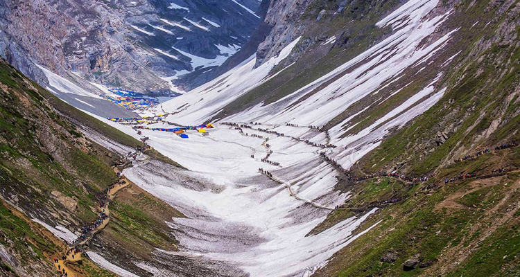 Amarnath Yatra by Helicopter from Pahalgam